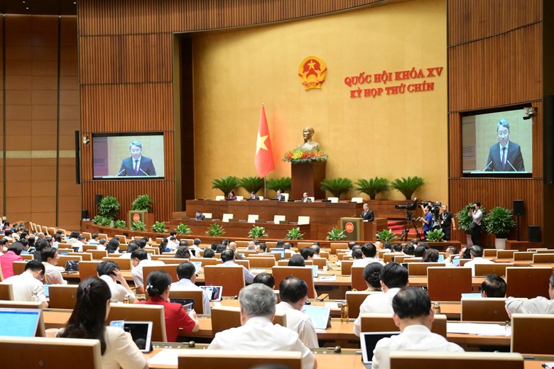 Quang cảnh phiên làm việc. Ảnh: quochoi.vn