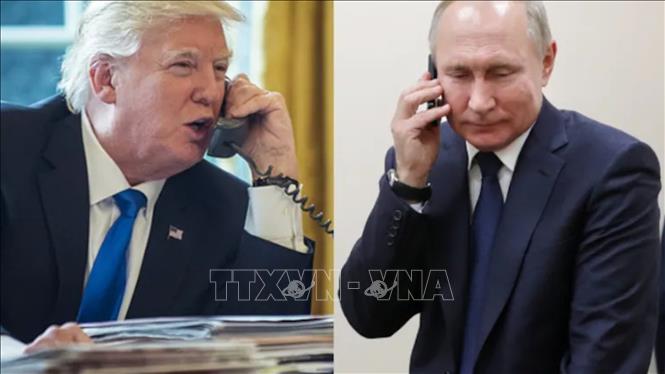 Tổng thống Mỹ Donald Trump (trái) và Tổng thống  Liên bang Nga Vladimir Putin. Ảnh: ndtv.com/TTXVN