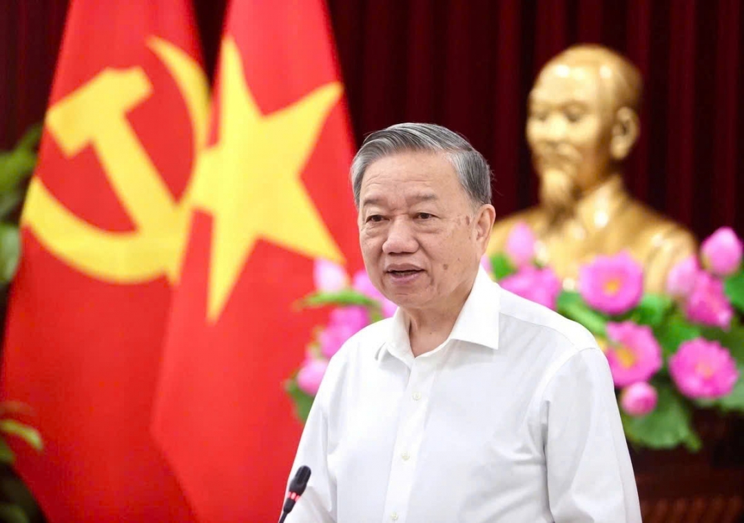 Tổng Bí thư Tô Lâm.

