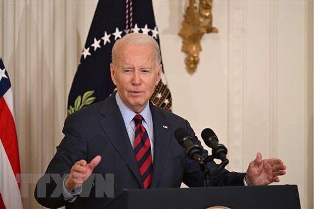 Tổng thống Mỹ Joe Biden. (Ảnh: AFP/TTXVN)