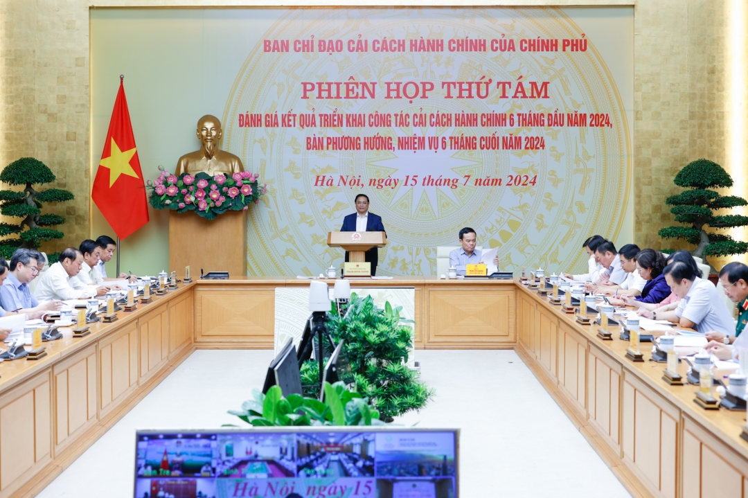 Thủ tướng chủ trì Phiên họp thứ tám Ban Chỉ đạo Cải cách hành chính