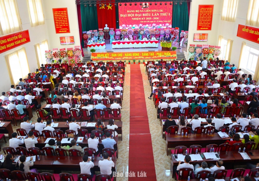 Đại biểu dự đại hội.
