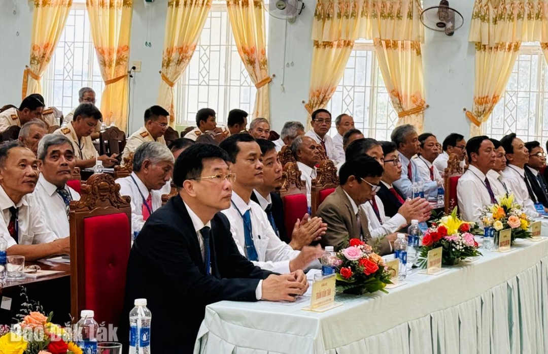 Đại biểu dự đại hội.