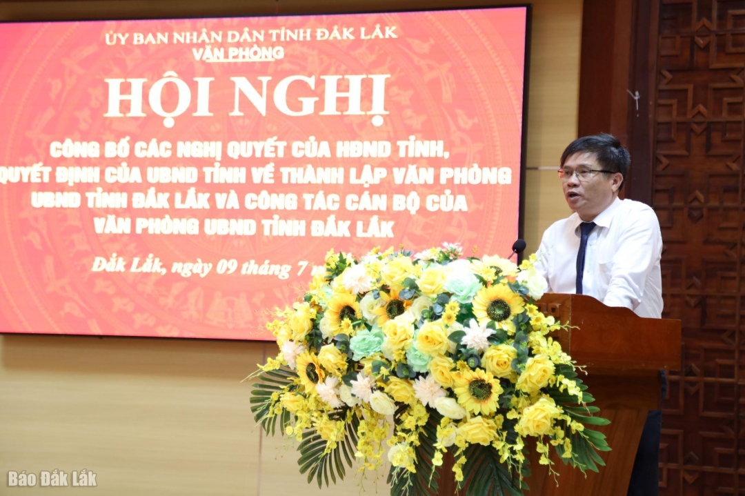 Chánh Văn phòng UBND tỉnh Ngô Đình Thiện 