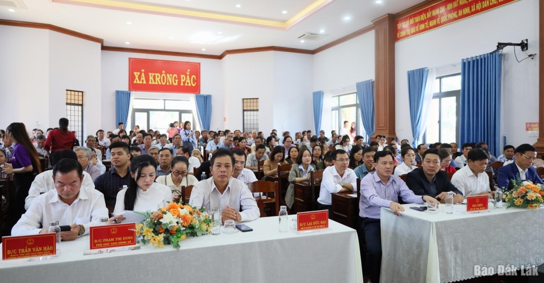 Các đại biểu tham dự Lễ phát động.