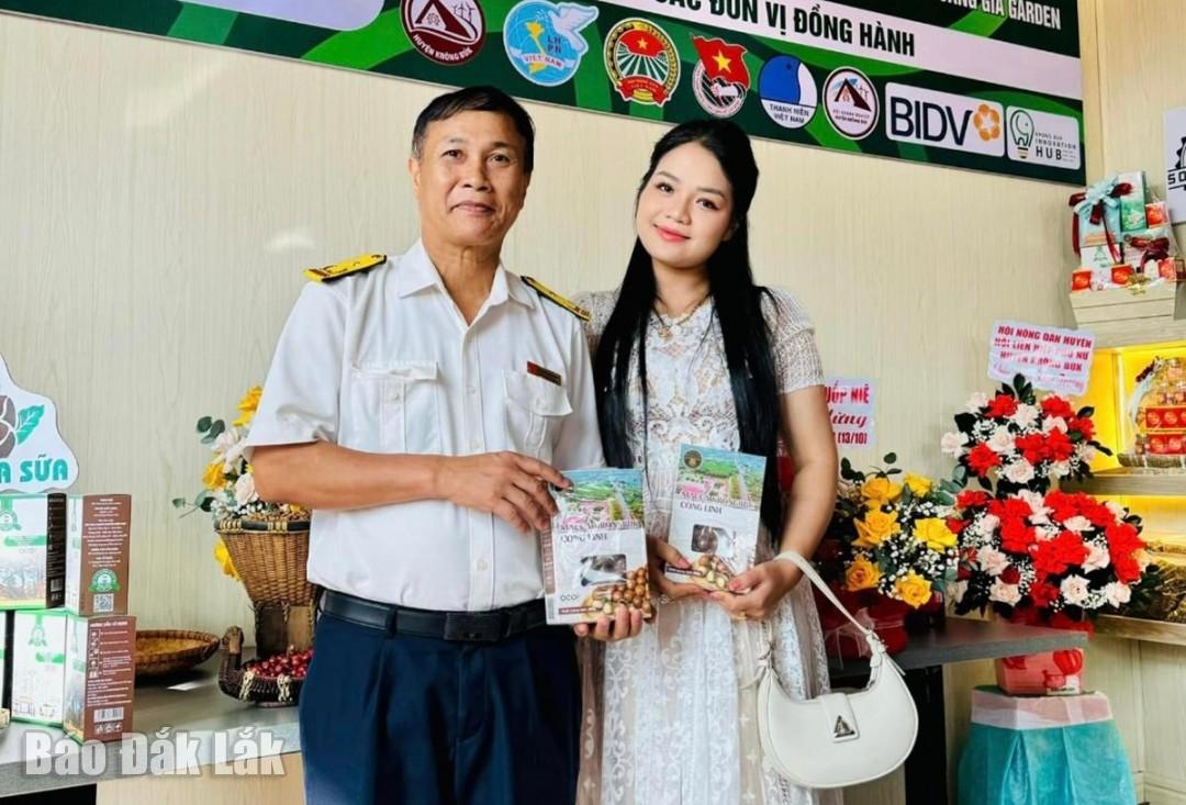 Chị Nguyễn Thị Công Linh khởi nghiệp thành công từ chính nông sản địa phương.