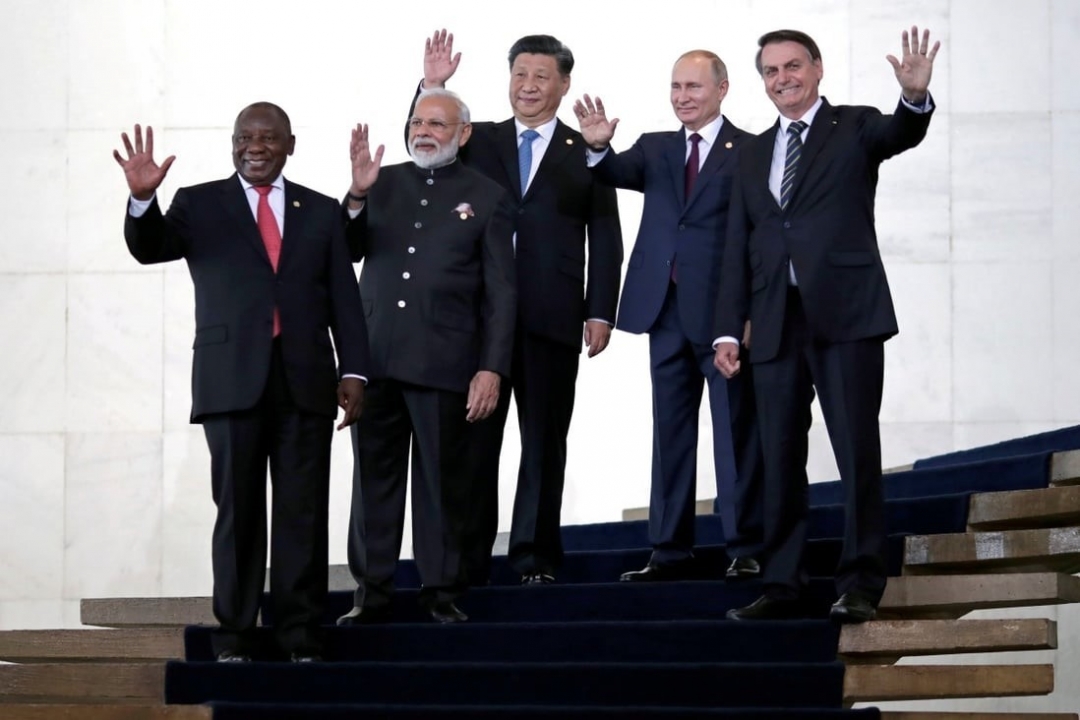 Các nhà lãnh đạo BRICS. Ảnh: Reuters