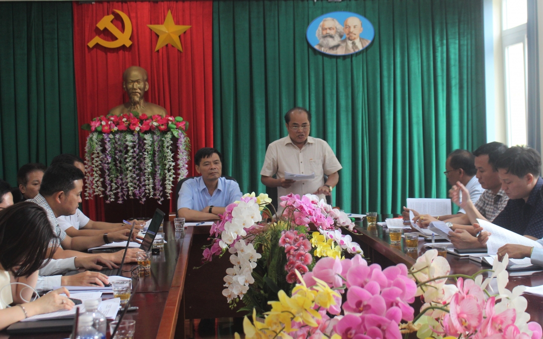 Phó Chủ tịch UBND huyện Lắk Võ Thành Huệ làm rõ thêm một số nội dung liên quan.