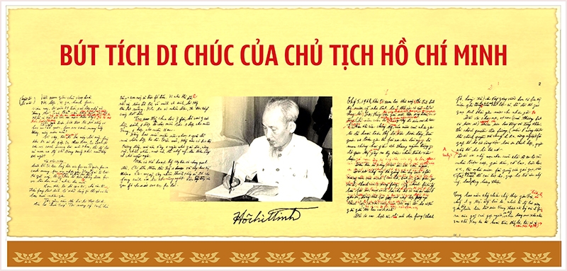 Bút tích di chúc của Chủ tịch Hồ Chí Minh