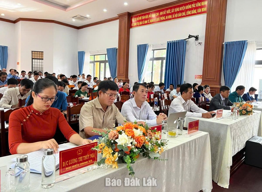 Các đại biểu tham dự kỳ họp.