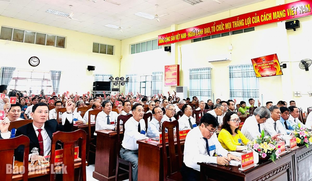 Quang cảnh đại hội. 