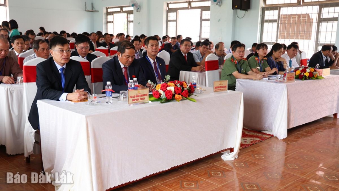 Đại biểu dự đại hội.