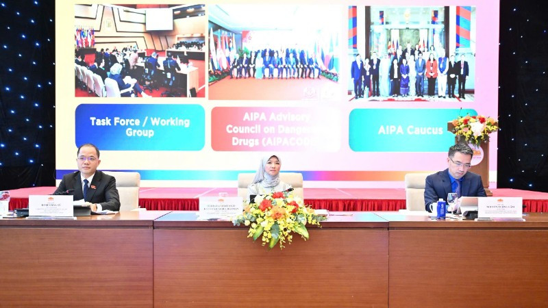 Việc tổ chức hoạt động AIPA Roadshow nhằm thể hiện sự tham gia tích cực, chủ động và có trách nhiệm của Quốc hội Việt Nam nói chung, các Đại biểu Quốc hội trẻ nói riêng. Ảnh: Thế Anh/Báo Nhân Dân