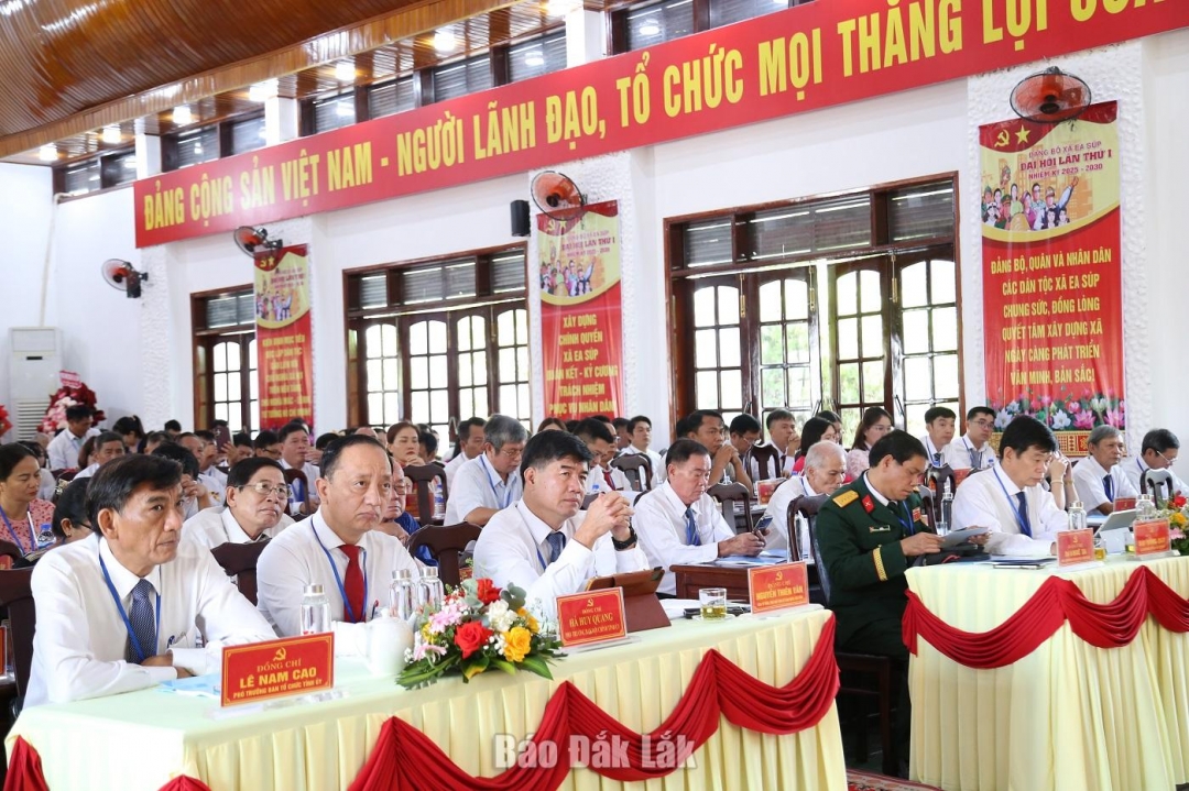 Các đại biểu dự đại hội