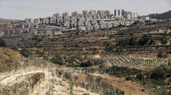 Quang cảnh khu định cư ở Efrat ở ngoại ô thành phố Bethlehem, Khu Bờ Tây. Ảnh minh họa: Getty Images/TTXVN