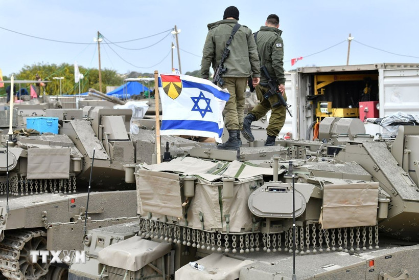 Binh sỹ Israel. Ảnh: TTXVN