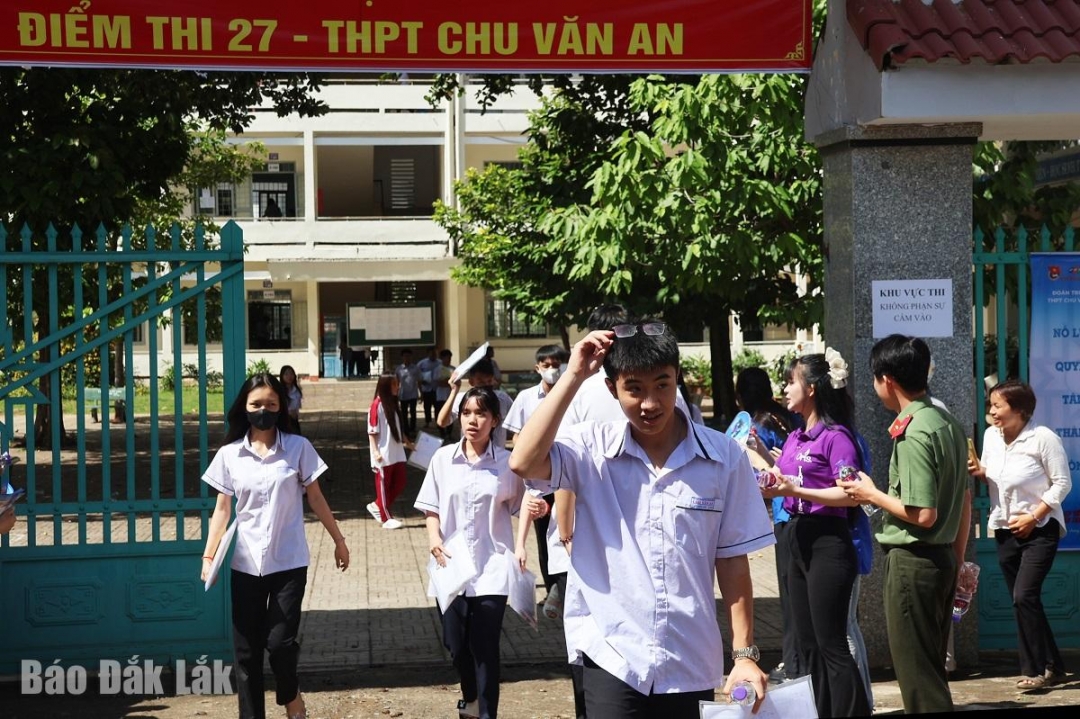 Thí sinh tham dự Kỳ thi tốt nghiệp THPT năm 2025.