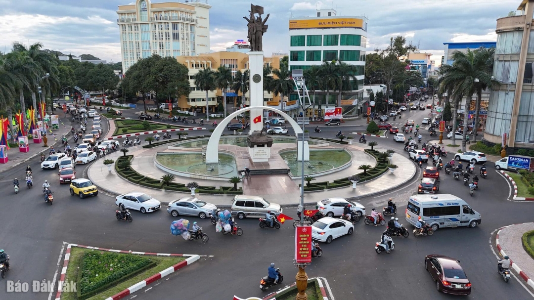 Trung tâm Phường Buôn Ma Thuột. Ảnh: Thế Hùng