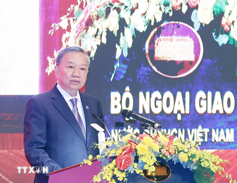 Tổng Bí thư Tô Lâm phát biểu. Ảnh: Thống Nhất/TTXVN