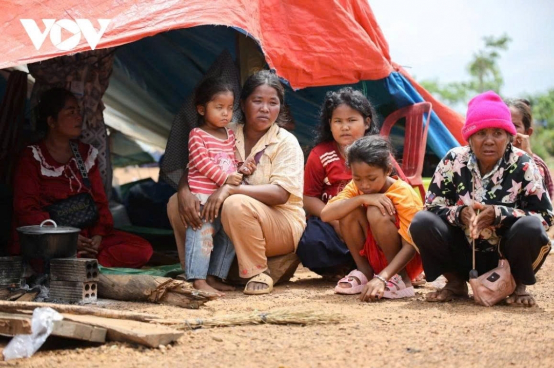Cuộc sống người dân tại khu vực biên giới Thái Lan - Campuchia bị ảnh hưởng nặng nề