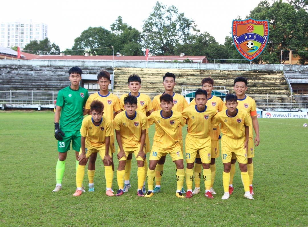 Các cầu thủ U23 Đắk Lắk có khởi đầu không thuận lợi.