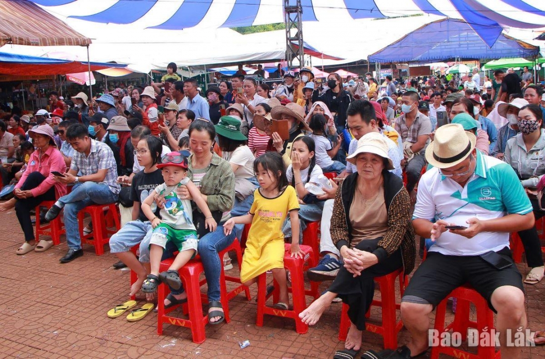 Ngày hội thu hút đông đảo người dân, du khách tham gia.
