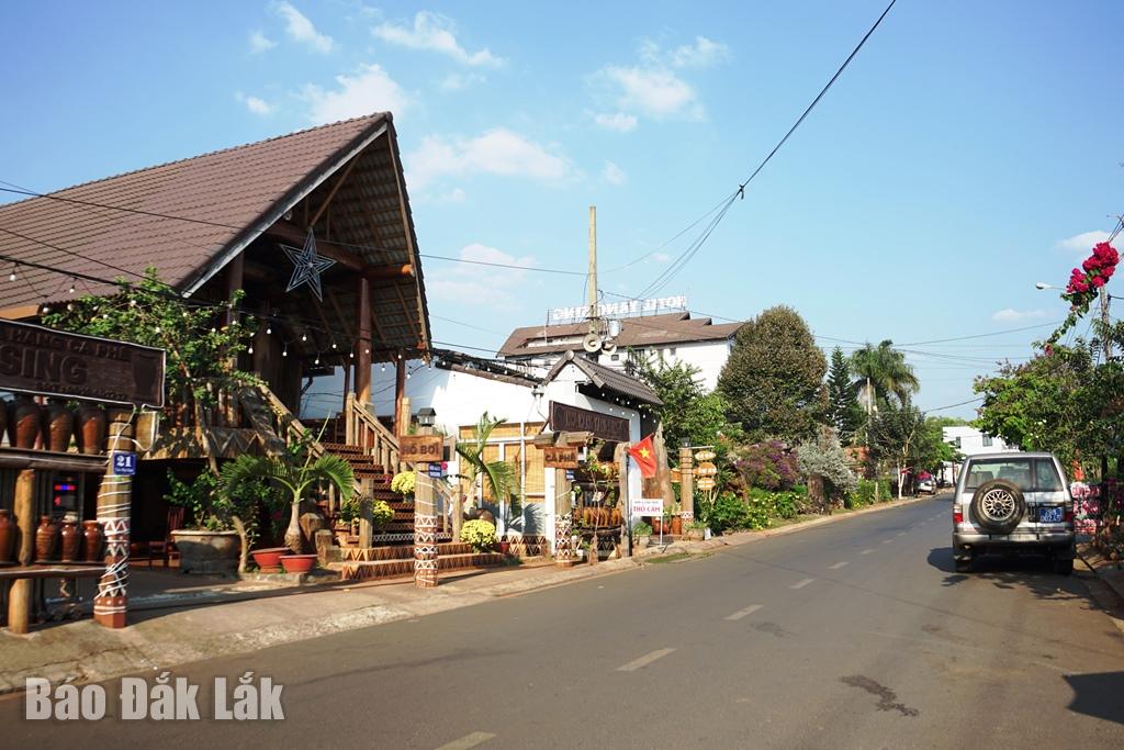 Một góc buôn Ako Dhong (phường Tân Lợi, TP. Buôn Ma Thuột)