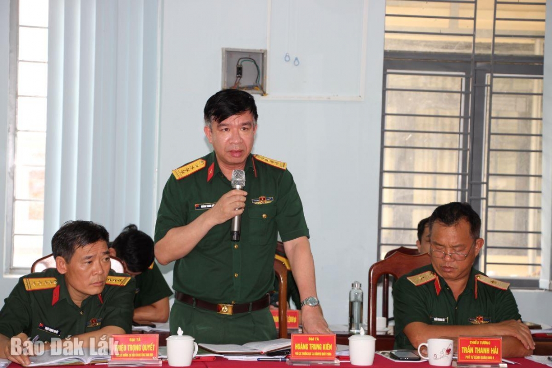 Đại biểu chia sẻ ý kiến tại hội nghị.