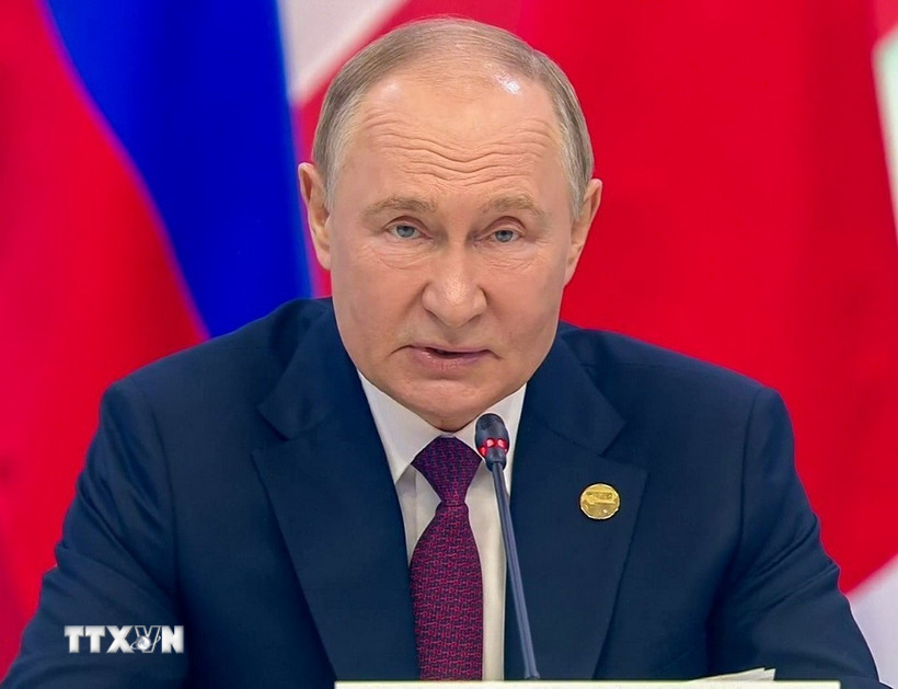 Tổng thống Nga Vladimir Putin. Ảnh: TTXVN
