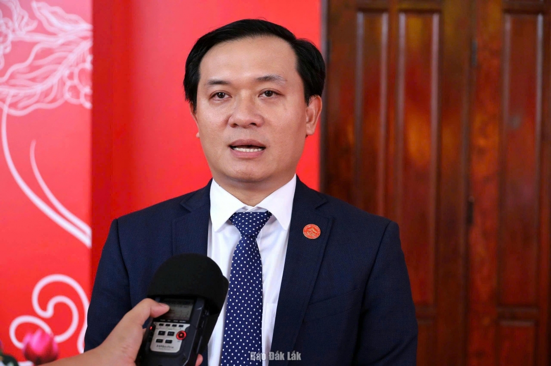 Ủy viên Ban Thường vụ Tỉnh ủy, Giám đốc Sở Khoa học và Công nghệ Bùi Thanh Toàn. Ảnh: Ngọc Thắng
