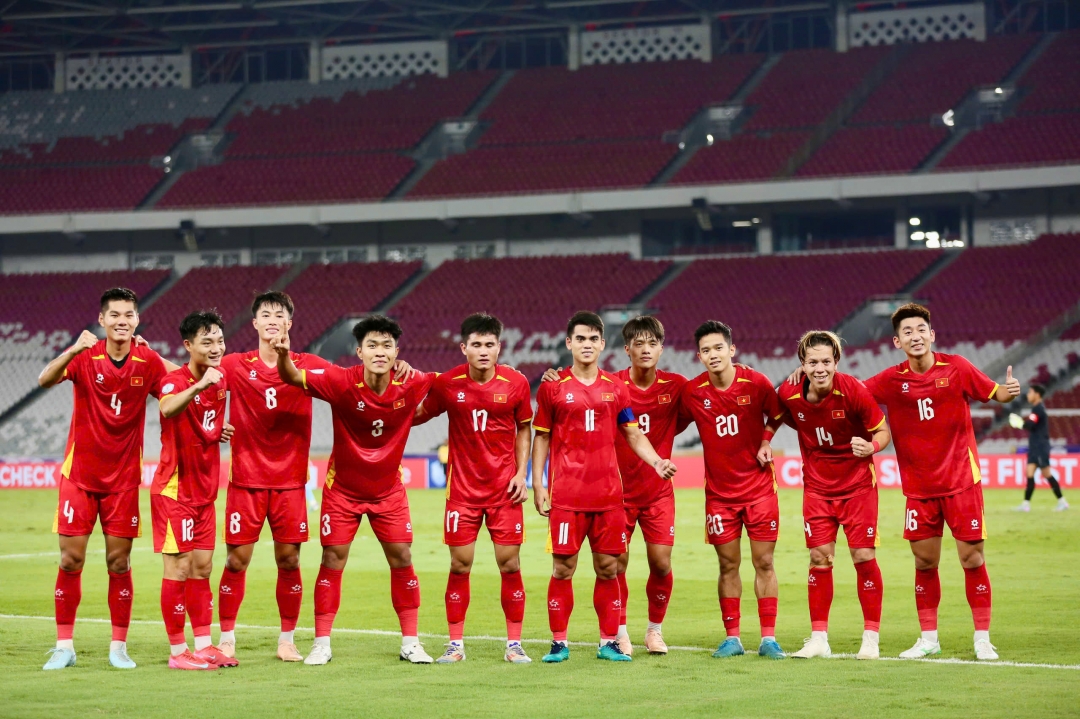 Bộ khung giành chức vô địch U23 Đông Nam Á 2025 sẵn sàng chinh phục mục tiêu lớn thứ 2 trong năm. Ảnh: VFF