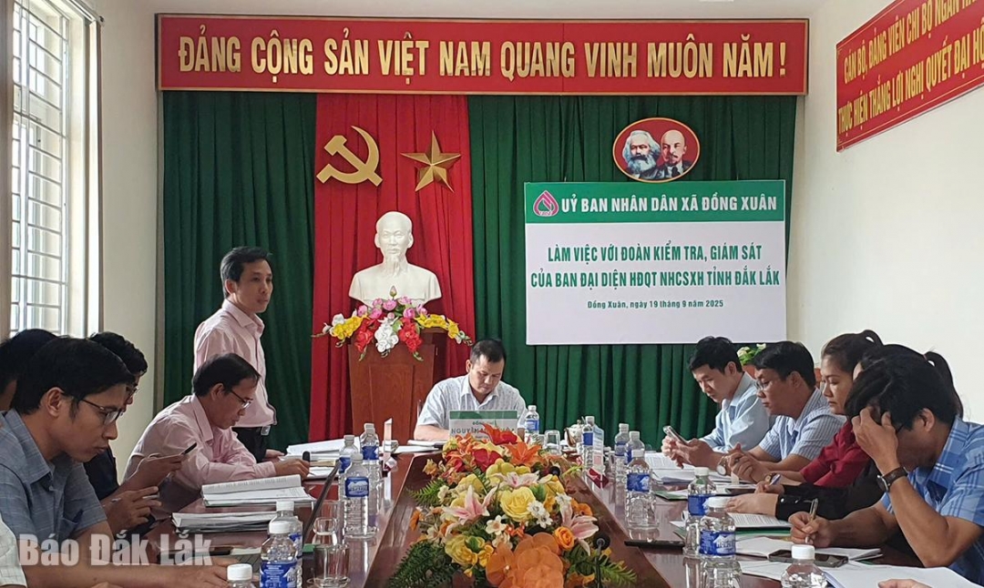 Quang cảnh buổi kiểm tra, giám sát.