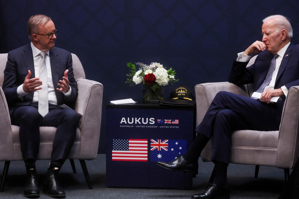 Thủ tướng Australia Anthony Albanese và Tổng thống Mỹ Joe Biden. Ảnh: Reuters