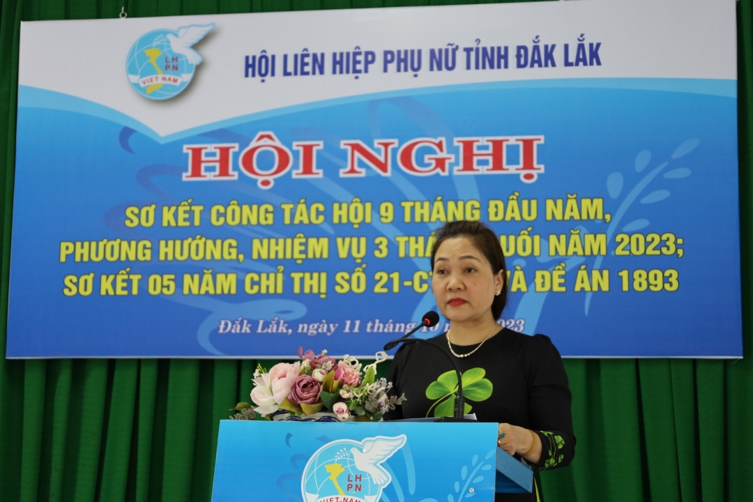 Chủ tịch Hội LHPN tỉnh