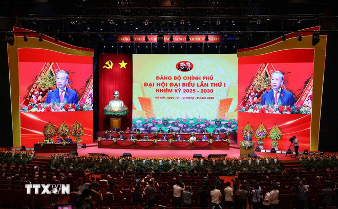 Tổng Bí thư Tô Lâm phát biểu chỉ đạo. Ảnh: TTXVN