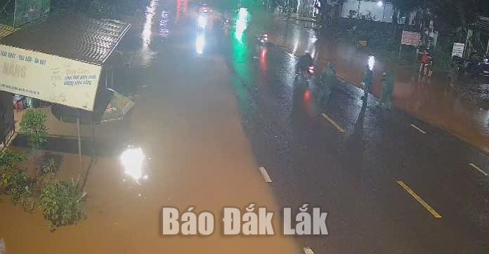 Hiện trường vụ tai nạn.