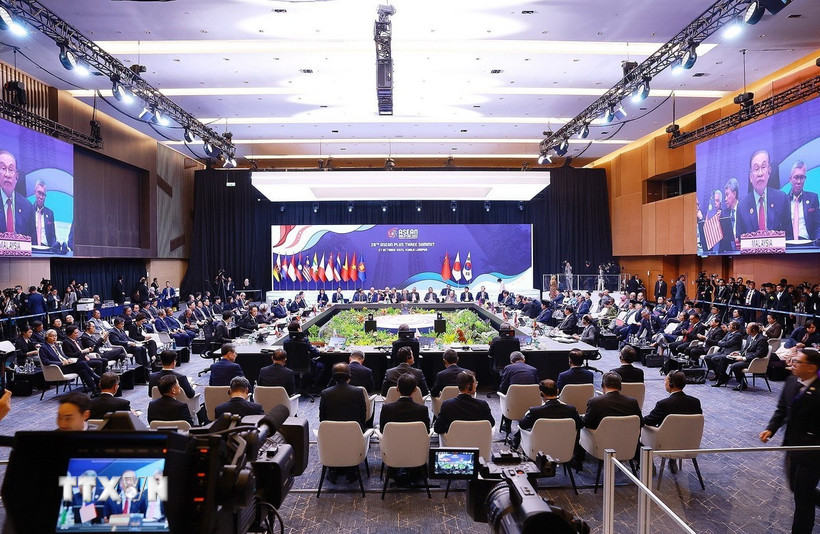 Hội nghị Cấp cao ASEAN+3 lần thứ 28. Ảnh: TTXVN