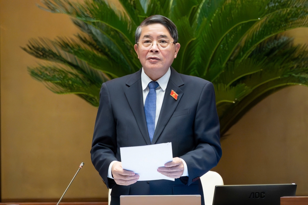 Phó Chủ tịch Quốc hội Nguyễn Đức Hải chủ trì phiên thảo luận. Ảnh: quochoi.vn