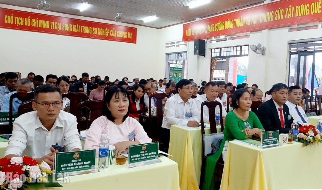 Các đại biểu dự đại hội. Ảnh: Trung Hiếu 