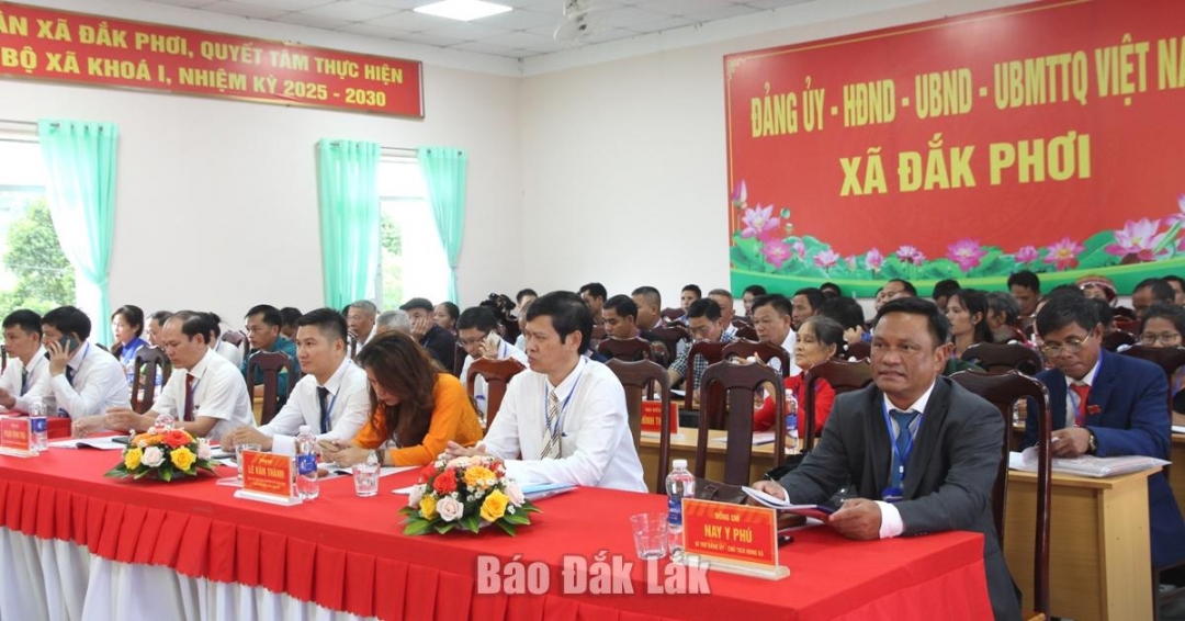 Các đại biểu tham dự đại hội.