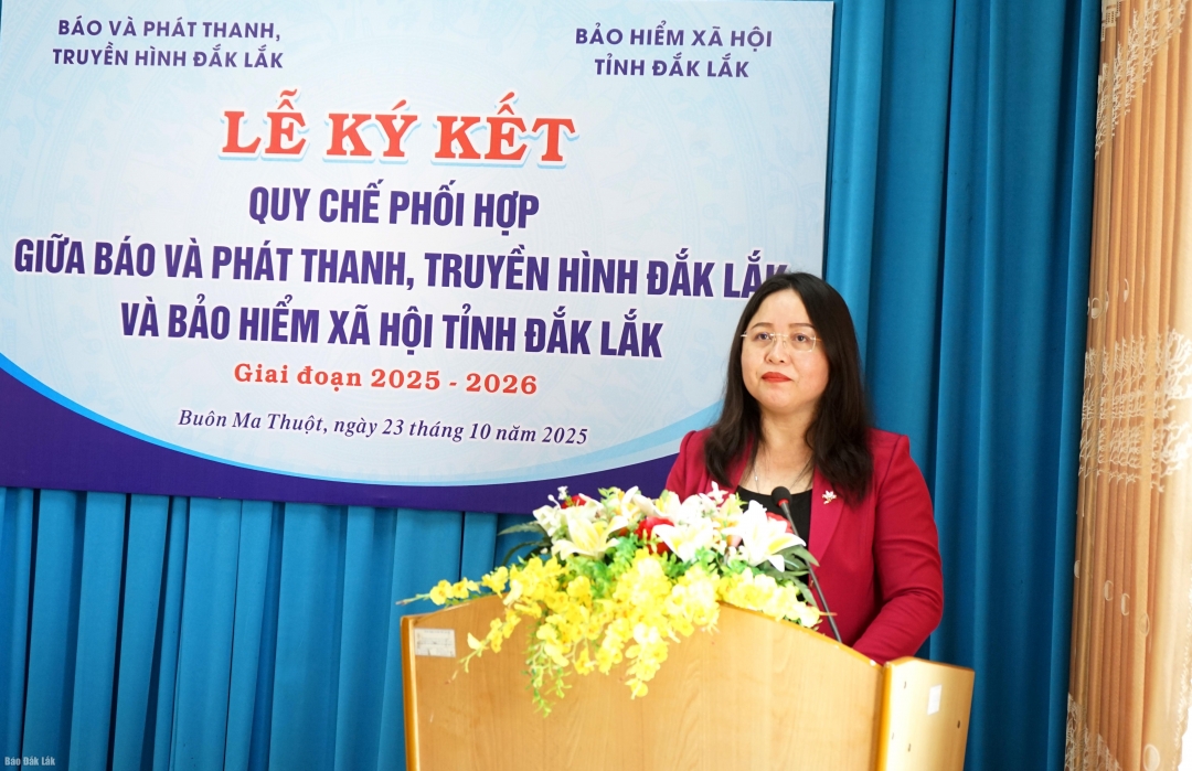 Tỉnh ủy viên, Tổng Biên tập Báo và Phát thanh, Truyền hình Đắk Lắk Đào Phạm Hoàng Quyên