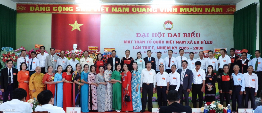 Ủy viên Ủy ban MTTQ Việt Nam xã Ea H’leo khóa I, nhiệm kỳ 2025 – 2030. Ảnh: Trường Ngữ