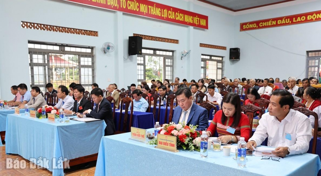 Đại biểu tham dự đại hội.