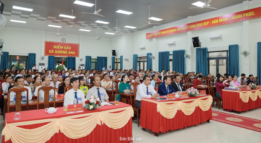 Các đại biểu tham dự đại hội.