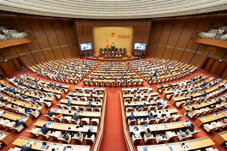 Toàn cảnh phiên làm việc. Ảnh: quochoi.vn