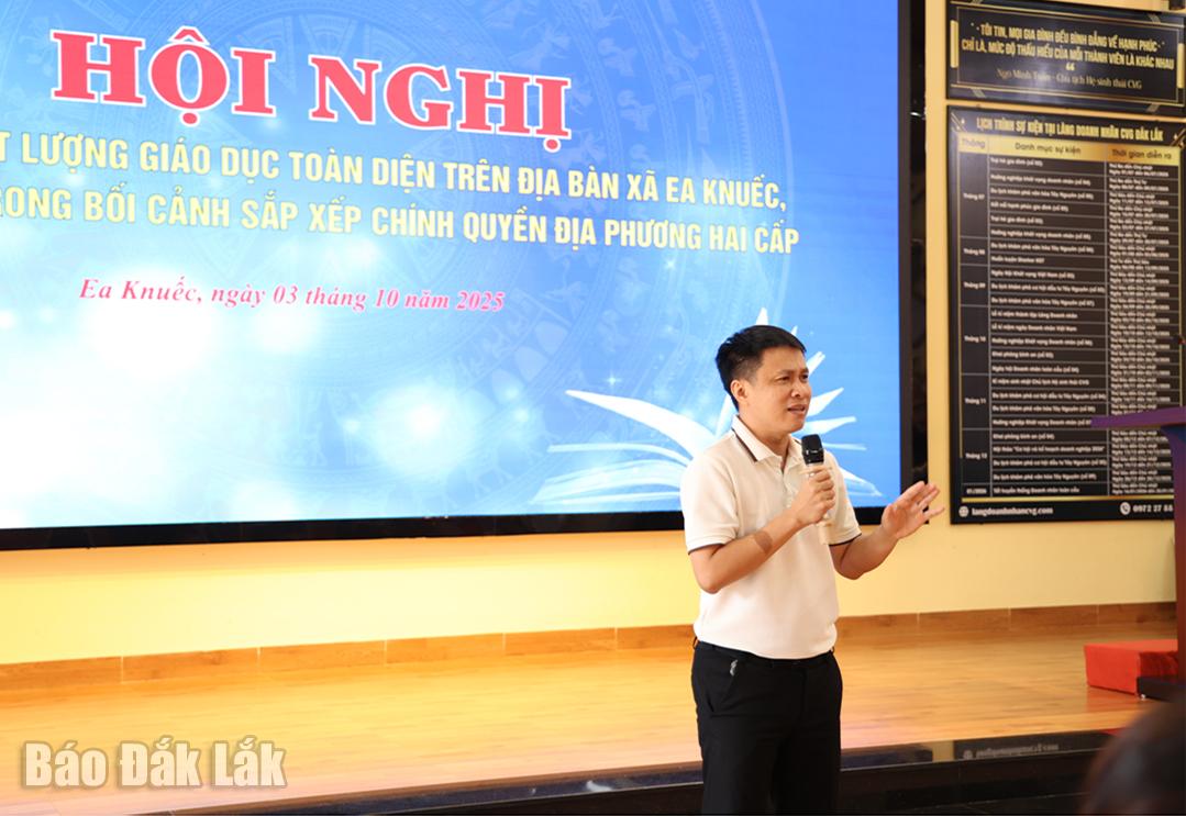 Kỷ lục gia trí nhớ Dương Anh Vũ chia sẻ về thúc đẩy hoạt động nghiên cứu khoa học thông qua triển khai tổ chức các cuộc thi nghiên cứu khoa học kỹ thuật.
