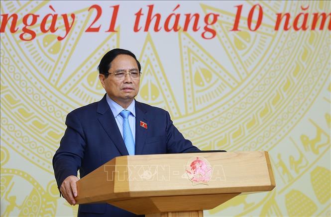 Thủ tướng Phạm Minh Chính chủ trì cuộc họp Ban Chỉ đạo Quốc gia về chống khai thác hải sản bất hợp pháp.