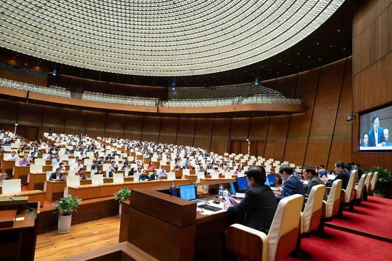 Quang cảnh phiên làm việc. Ảnh: quochoi.vn