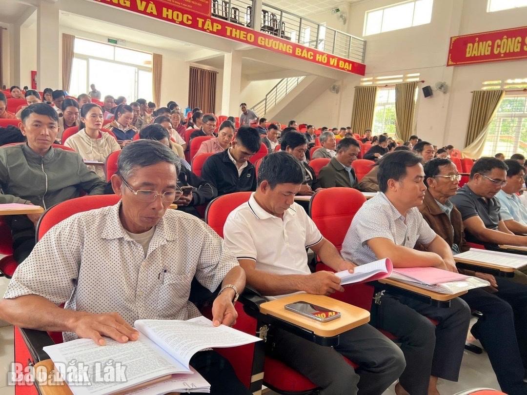 Xã Krông Búk tập huấn rà soát hộ nghèo, cận nghèo năm 2025
