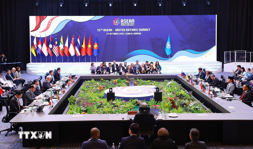 Hội nghị Cấp cao ASEAN-Liên hợp quốc lần thứ 15. Ảnh: TTXVN